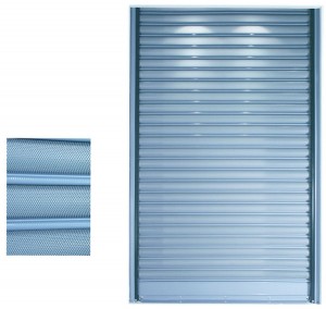 Ρολά διάτρητα 1 Διάτρητα Ρολλά, R321, Ρολλό κοίλο φύλλο διάτρητο ύψους 7cm