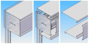 Κουτί ρολού ασφαλείας Κουτί καλύψεως ρολού